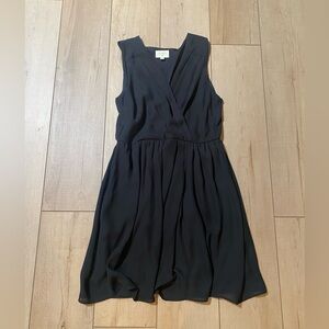 Classic Cocktail Silhouette- Fit and Flare Dress- Size M- Black Cocktail